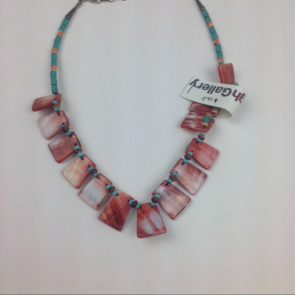 NWOT.  Navajo Artist Made Necklace - Picture 2 of 5